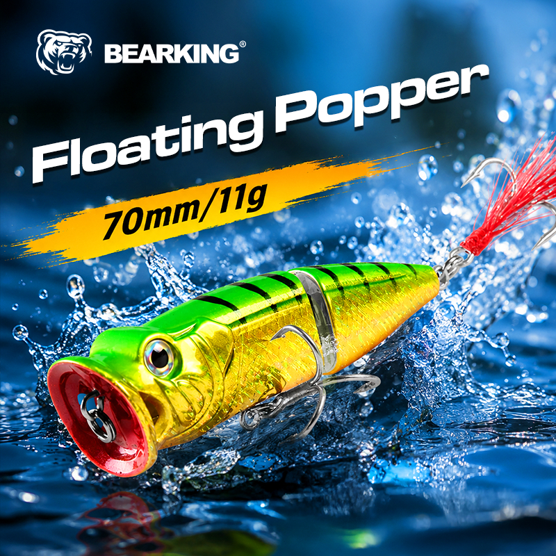 BEARKING ขายปลีกเหยื่อตกปลาที่ดีMinnow,bear King Quality ProfessionalBaits 70mm/11.5g,swimbait Jointed BaitCrankbait