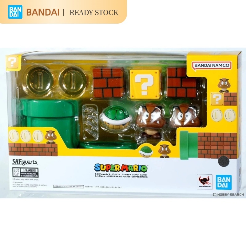 [คลังสินค้าพร้อม] BANDAI SHF SUPER MARIO PLAYSET model