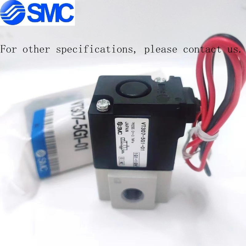 วาล์วโซลินอยด์ SMC VT307-5G1-01 VT307-5G1-02 VT307-4G1-01 VT307-4G1-02 VT307-6G1-01 VT307-6G1-02