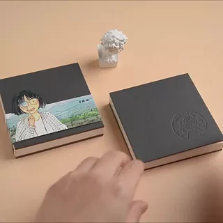 Maihui สีน้ํา Journal Drawing Hand Notebook Sketch Pad ผ้าฝ้าย 100% 300gsm 26 sheets กดเย็น