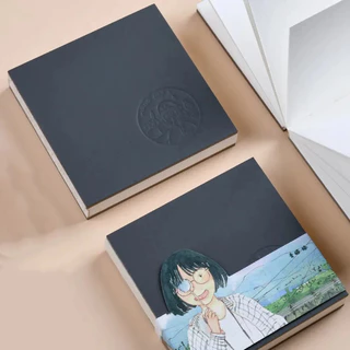 Maihui สีน้ํา Journal Drawing Hand Notebook Sketch Pad ผ้าฝ้าย 100% 300gsm 26 sheets กดเย็น