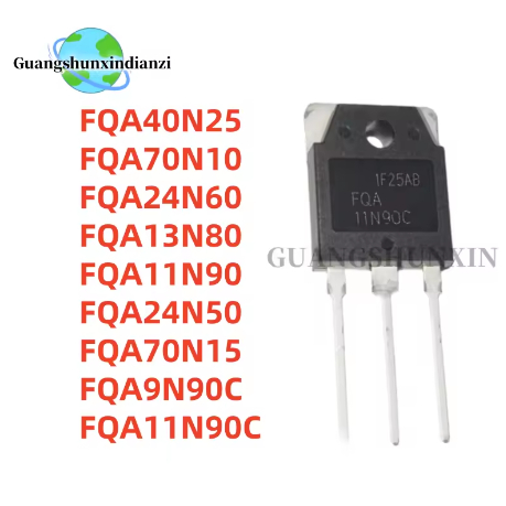 5 ชิ้น 100% ใหม่คุณภาพสูง FQA40N25 FQA70N10 FQA24N60 FQA13N80 FQA11N90 FQA24N50 FQA70N15 FQA9N90C13N