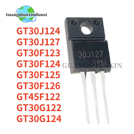 5PCS GT30F123 GT30F124 GT30F125 GT30J124 GT30J127 GT45F122 30F123 30F124 30F125 30F126 30G122 30G124