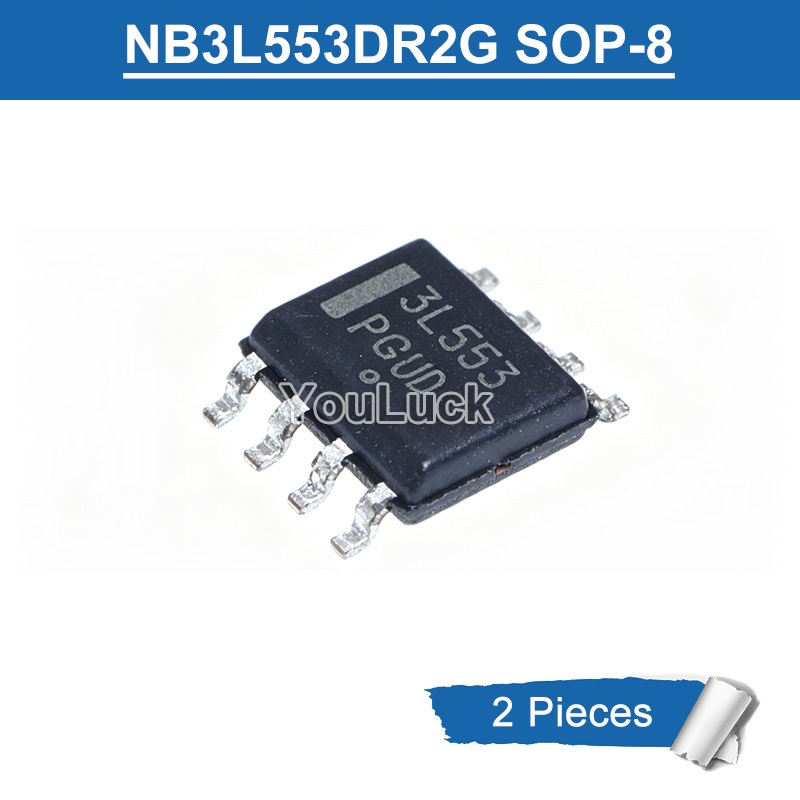 2 ชิ้น 3L553 SOP-8 NB3L553DR2G NB3L553DG นาฬิกา Fanout บัฟเฟอร์ชิป IC ใหม่