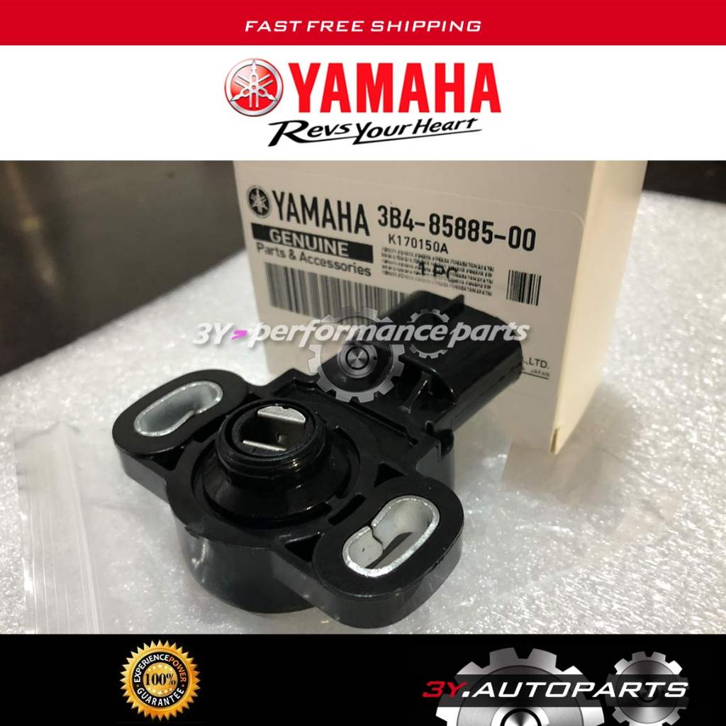 ของแท้ Yamaha 3B4-85885-00 (@1pcs) 2008-20 Grizzly 550 700 เซ็นเซอร์ตําแหน่งคันเร่ง 3B4-85885-00 200