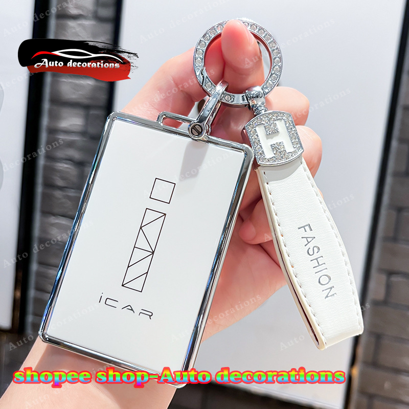 Chery icar 03 NFC ฝาครอบกุญแจผู้ถือบัตร Chery icar V23 เคสกุญแจ tpu ปลอกกุญแจ
