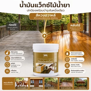 SANQING สีน้ํามันแว็กซ์ไม้ธรรมชาติ สูตรน้ํา สีใส กันน้ํา กันแดด กันรา ป้องกันแมลง สําหรับเฟอร์นิเจอร์ไม้ ใช้ได้ทั้งในและนอกอาคาร