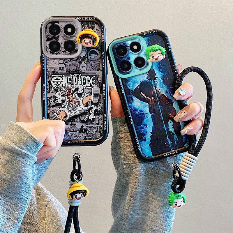 เคสโทรศัพท์กันกระแทก Aesthetics ผู้ชายผู้หญิงสไตล์ Lanyard เหมาะสําหรับ Honor x5d plus x6d x7d x7c x