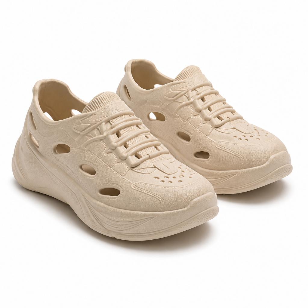 แบรนด์ใหญ่สไตล์เดียวกันหลุมรองเท้าผู้ชายฤดูร้อนสวมใส่ด้านนอก Anti-Slip Wading รวมทุกอย่างขนาดใหญ่ขับรถกีฬา Soft-Soled รองเท้าแตะ Slipp
