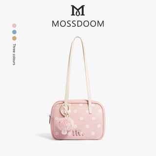 MOSSDOOM Women's Bag Keira Bag Simple Polka Dot Sweet Cute Underarm Bag for Women