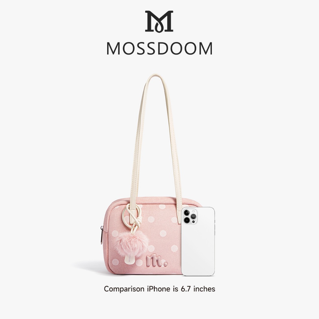 MOSSDOOM حقيبة كتف منقطة Keira — صورة 7