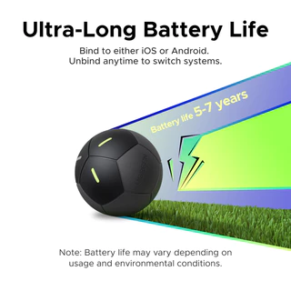 UGREEN อุปกรณ์ติดตามตำแหน่ง FineTrack การออกแบบฟุตบอล Anti Lost Bluetooth5.0 Finder IP68 กันน้ํา Locator รองรับระบบ iOS/Android สำหรับ iPhone 17 16