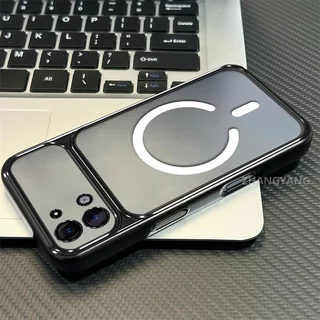 เคสสําหรับ vivo Y05 4G Y11D ขั้นสูงซิลิโคนใสเคสโทรศัพท์หน้าต่างขนาดใหญ่พร้อมความงามการออกแบบแหวนแม่เหล็กใหม่