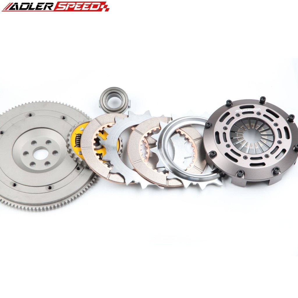 ADLERSPEED Racing / Street Sprung คลัทช์ Twin Disc Kit สําหรับ 91-05 Mazda Miata MX-5 1.6L 1.8L