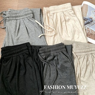 GDTIMA High Waisted Wide Leg Yamamoto Pants Summer Casual Soft Trousers For Women