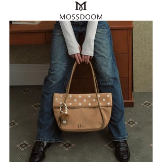 MOSSDOOM Kara Bag กระเป๋าถือผู้หญิงใบใหญ่ น่ารัก หวานแหวว ลายจุด สไตล์ลำลอง จุของได้เยอะ