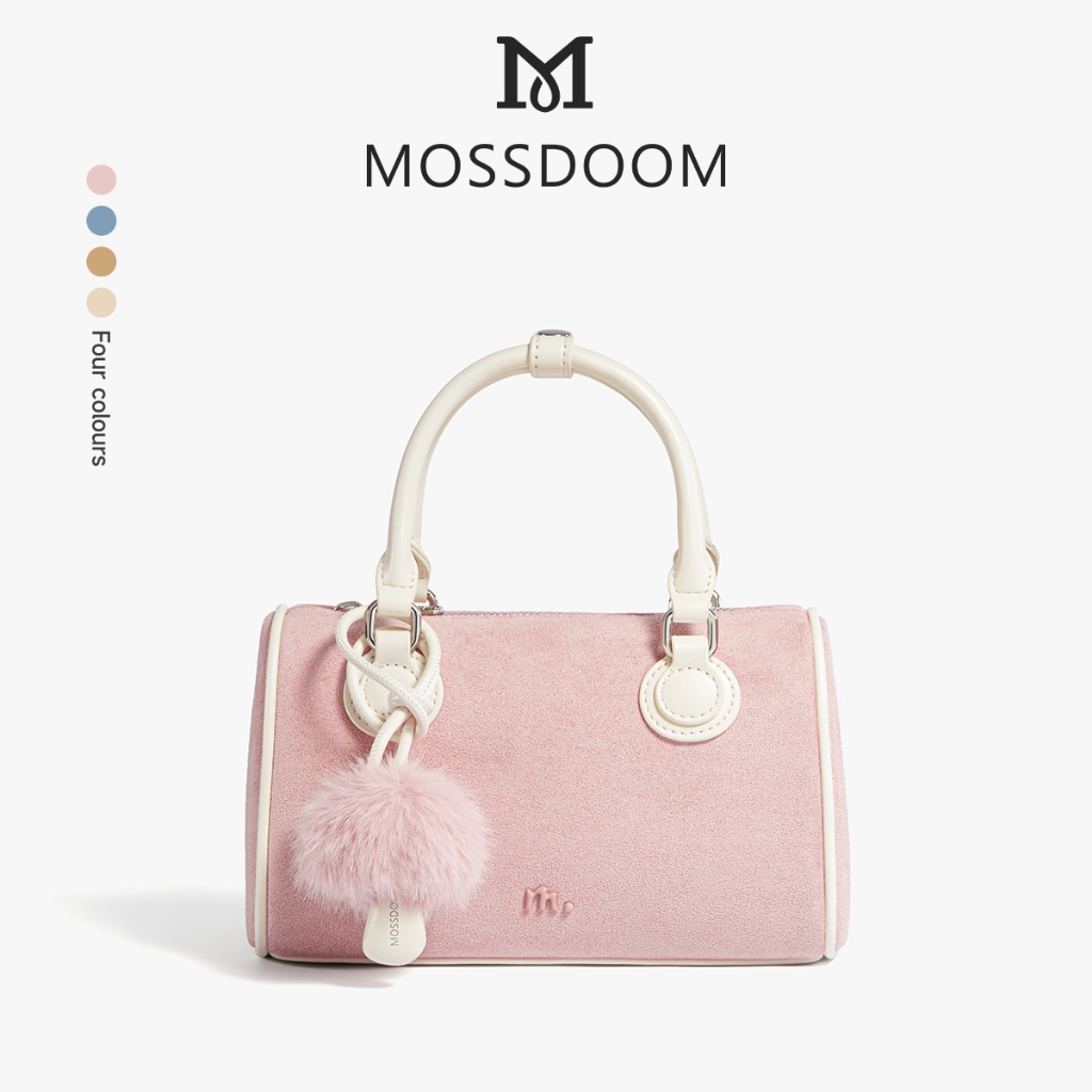 MOSSDOOM Kara Bag กระเป๋าถือผู้หญิงใบใหญ่ น่ารัก หวานแหวว ลายจุด สไตล์ลำลอง จุของได้เยอะ