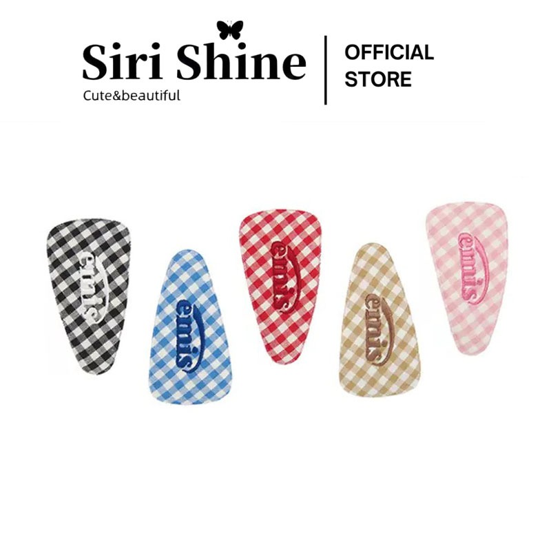Siri Shine EMIS สีพาสเทลของเกาหลี กิ๊บสามเหลี่ยมสีพาสเทล