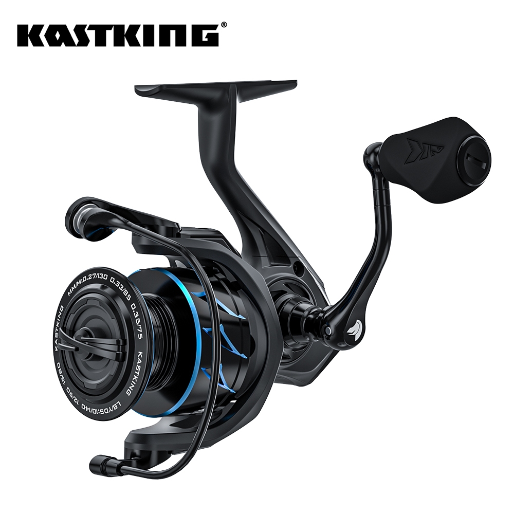 KastKing Spartacus III Spinning Reel สูงสุด 10 กก.ลาก 6.2:1 อัตราส่วนความเร็วสูง 10 + 1 ตลับลูกปืนขนาดใหญ่สายความจุ Screw-in Handle รอกตกปลาสําหรับน้ําเค็ม