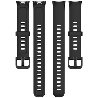 สร้อยข้อมือซิลิโคนอุปกรณ์เสริมสายรัดห่วงที่ทนทานสําหรับ Xiaomi Smart Band 10 9 8 / Band 10 Ceramic Edition