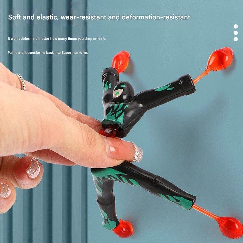 ความแปลกใหม่ Sticky Spider-Man Wall Sticky Climbing รูปที่ 5