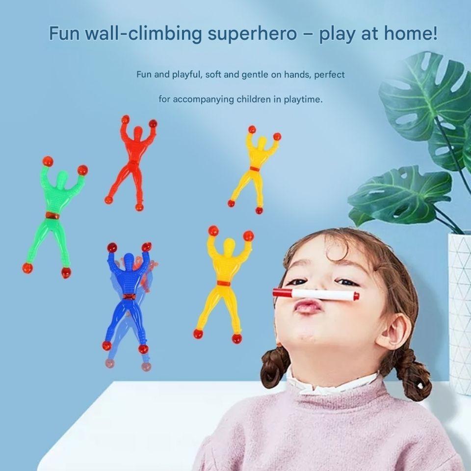 ความแปลกใหม่ Sticky Spider-Man Wall Sticky Climbing รูปที่ 8