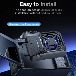 Llano V5 พัดลมระบายความร้อนแบบกล้อง Spring Telescopic Mounting ปรับพัดลมระบายความร้อนอัจฉริยะขนาดเล็กพร้อมพอร์ตชาร์จ Type-C เข้ากันได้กับกล้อง