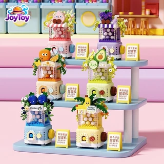 JoyToy บล็อกตัวต่อผลไม้ ของเล่นเด็กเสริมพัฒนาการ ประกอบง่าย สีสันสวยงาม ส่งฟรี