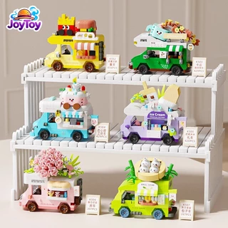 JoyToy บล็อกตัวต่อรถ ของเล่นเด็กเสริมพัฒนาการ ประกอบง่าย หลากหลายรุ่น ส่งฟรี