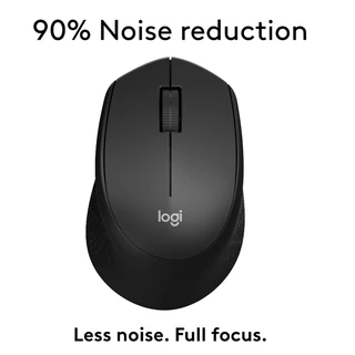 Logitech M330 เมาส์ไร้สาย | คลิกเงียบ 1000DPI เซ็นเซอร์ออปติคัล | เชื่อมต่อ USB 2.4GHz | ใช้งานได้กับ PC และแล็ปท็อป