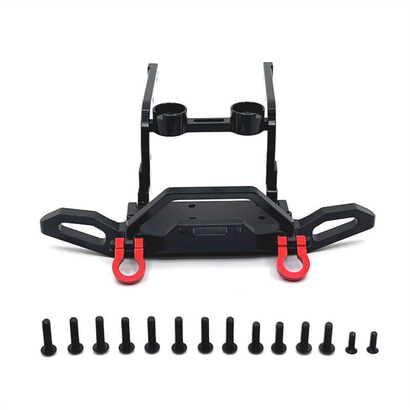 MJX 1/12 H12Y H12Y+ อะไหล่รถยนต์ RC, กันชนหน้าโลหะอัพเกรด