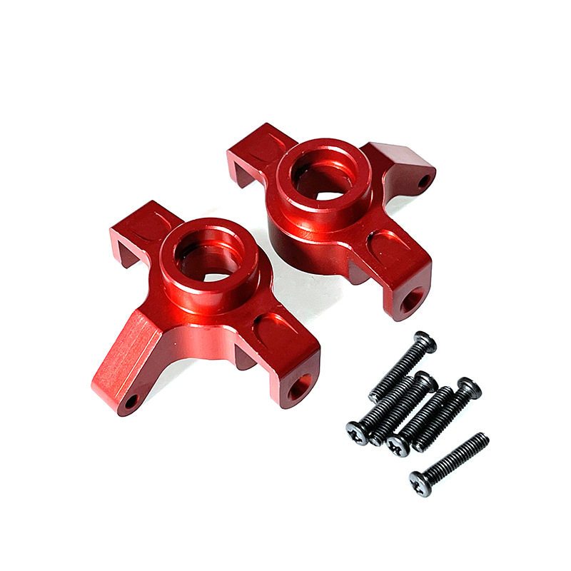MJX 1/14 14301 14302 14303 ชิ้นส่วนดัดแปลงอัพเกรดโลหะพวงมาลัย Knuckle