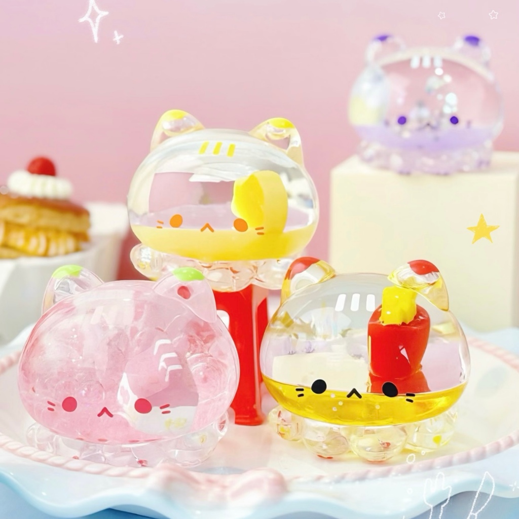 Octopus Meow Food Battle Series เครื่องประดับเยลลี่