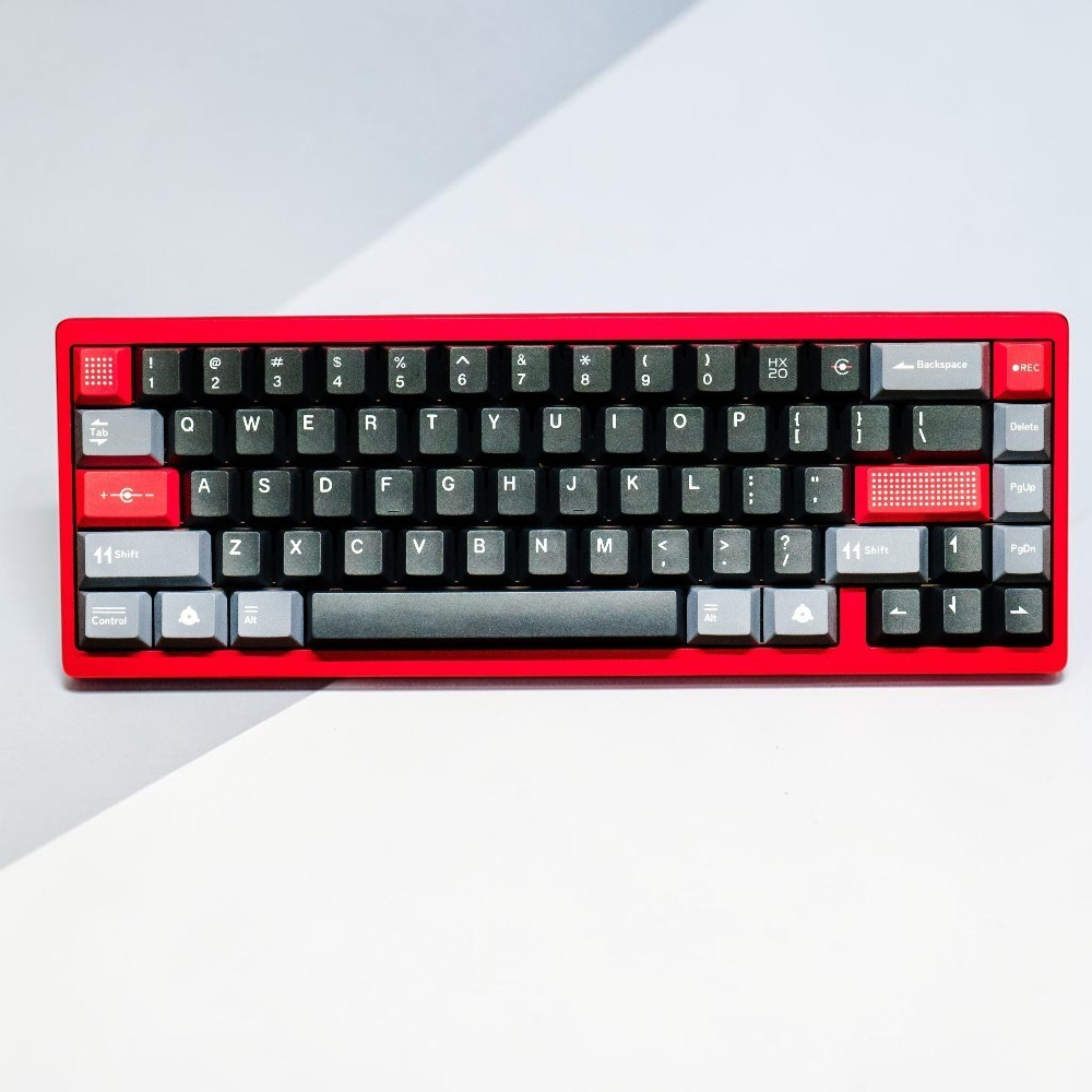 HX20 Keycaps PBT วัสดุโปรไฟล์เชอร์รี่ 1.7 มม.หนา Dye Sublimation คีย์บอร์ดเครื่องกล Keycaps