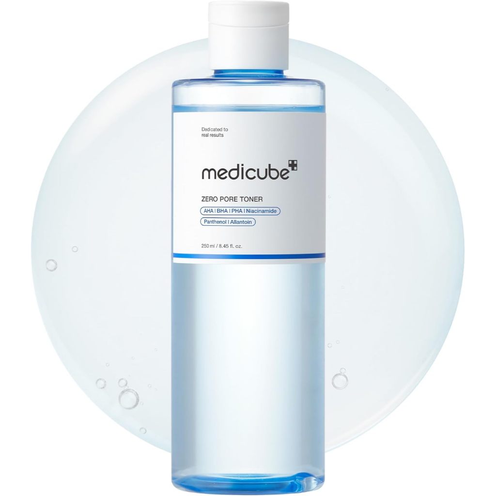 Medicube Zero Pore Toner 250ml AHA BHA PHA Niacinamide