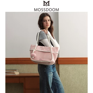 MOSSDOOM Kara Bag กระเป๋าถือผู้หญิงใบใหญ่ น่ารัก หวานแหวว ลายจุด สไตล์ลำลอง จุของได้เยอะ