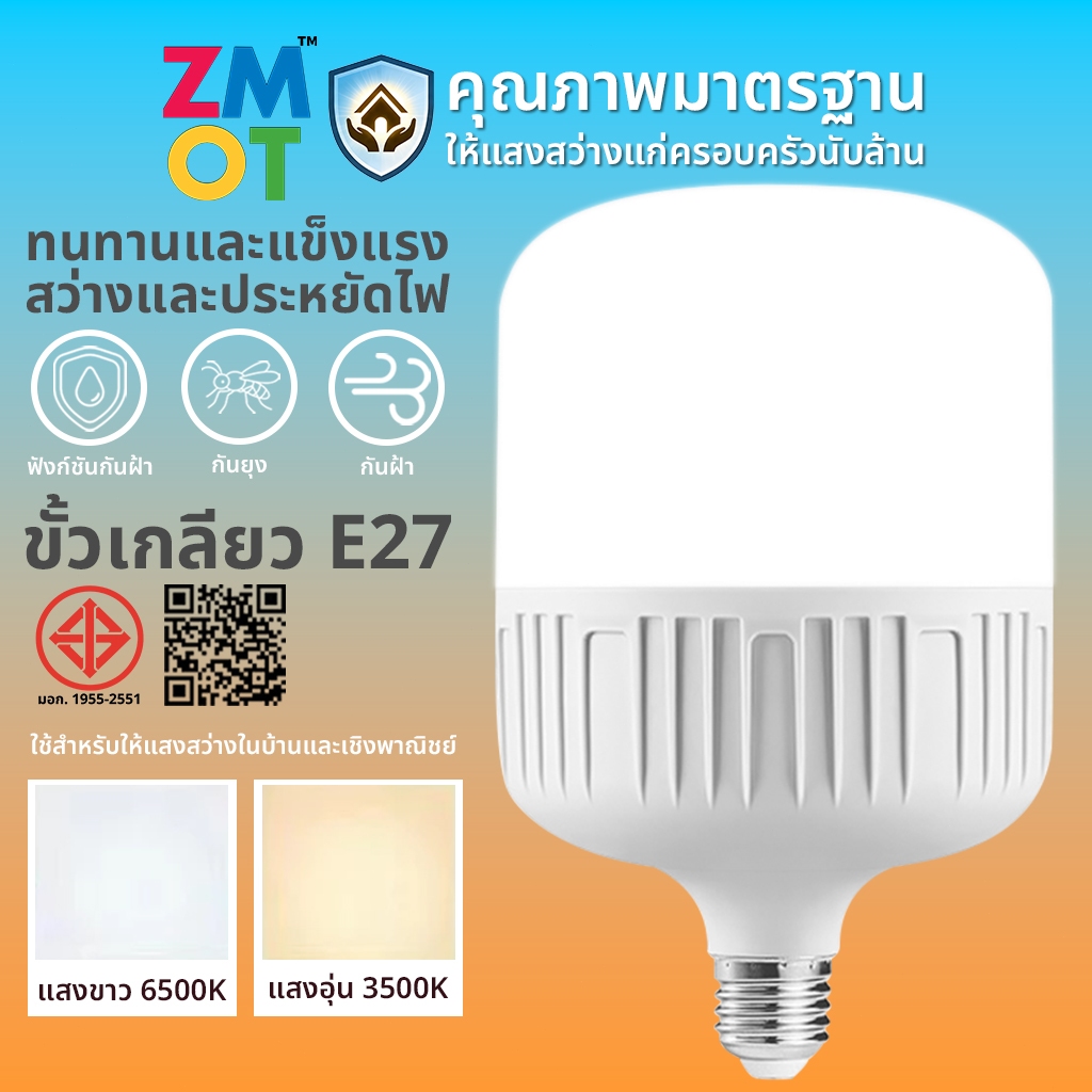 Xiajule หลอดไฟ LED HighBulb 100W 120W 200W light หลอดไฟ LED ขั้วE27 หลอดไฟ หลอดไฟLED