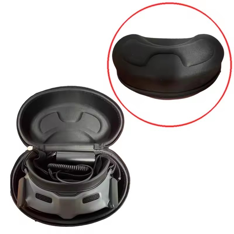 สําหรับ DJI Goggles 2/3 กล่องเก็บป้องกันกระเป๋าถือพร้อมซิปปิด Scratch-Proof กันฝุ่น FPV แว่นตา Protector
