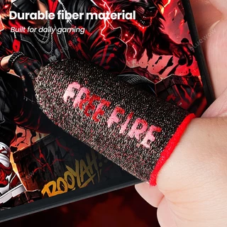Bluewow Free Fire Gamers ถุงมือกันเหงื่อ ปลอกนิ้วมือถือ หน้าจอสัมผัส ควบคุมเกม โทรศัพท์ เล่นเกม PUBG