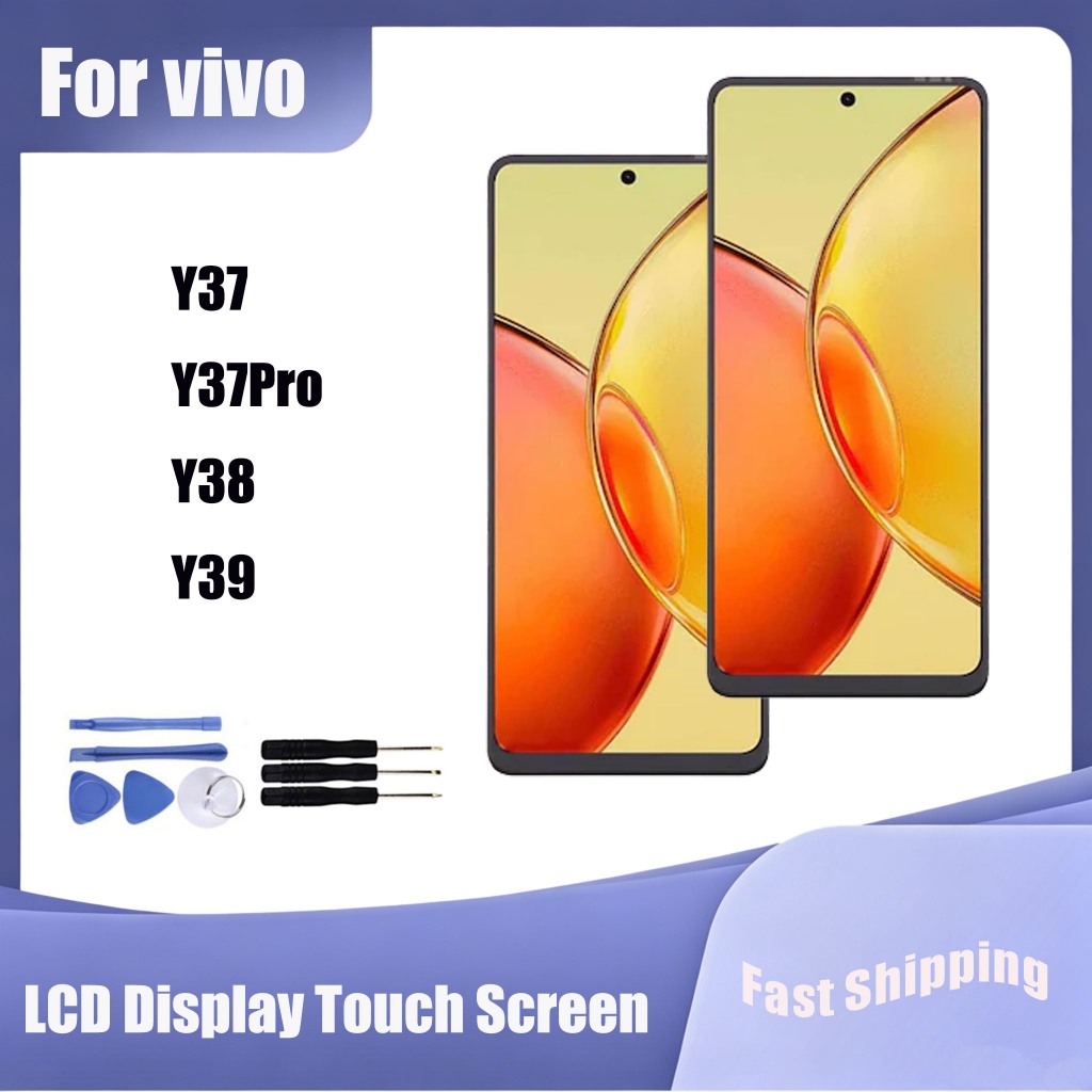สําหรับ vivo Y37 Y37Pro Y38 Y39 จอแสดงผล LCD Touch Screen Digitizer Assembly Replacement Parts