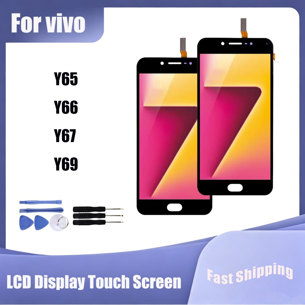 สําหรับ vivo Y65 Y66 Y67 Y69 จอแสดงผล LCD Touch Screen Digitizer Assembly Replacement Parts