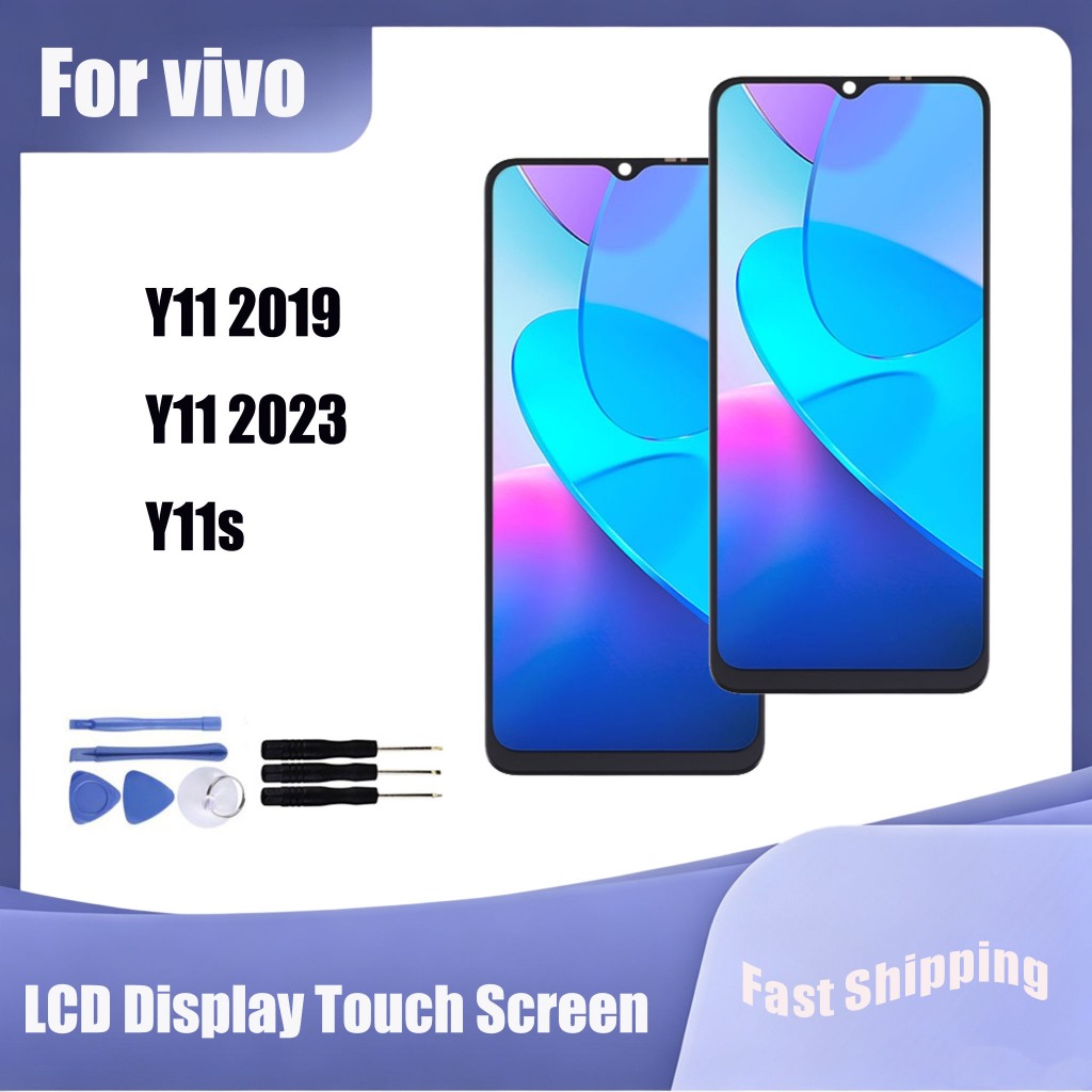 สําหรับ vivo Y11 2019 2023 Y11s จอแสดงผล LCD เปลี่ยนหน้าจอสัมผัส