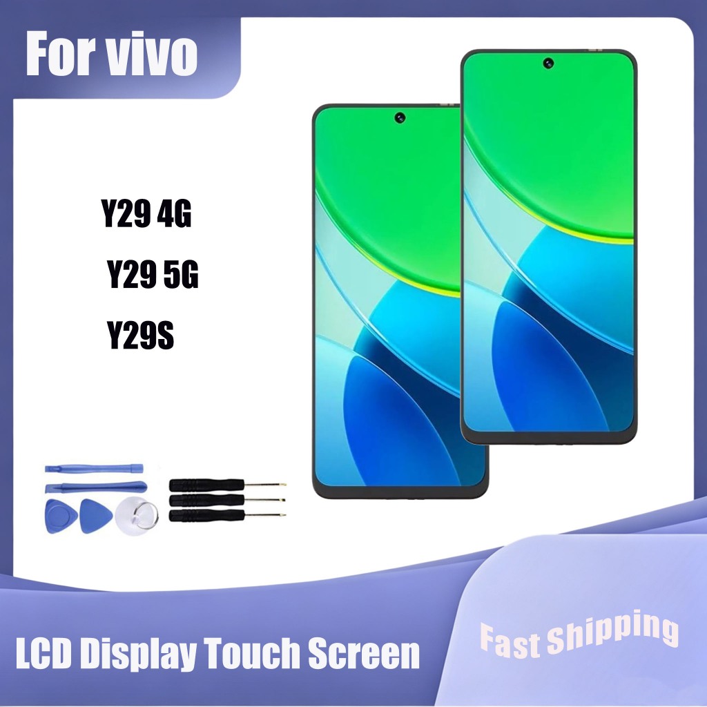 สําหรับ vivo Y29 4G Y29 5G Y29S จอแสดงผล LCD หน้าจอสัมผัสเปลี่ยน