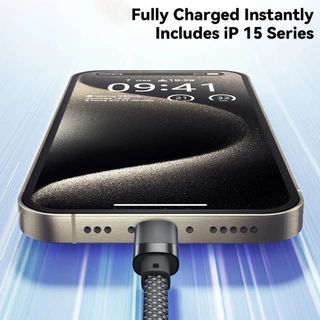 สายข้อมูลแม่เหล็ก Type-C เป็น Type-C 60W/100W ชาร์จเร็ว