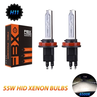2PCS HID D2H หลอดไฟซีนอน 55W 5500K 6500K 12V-24V H7 Xenon H11/H8/H9 HB3 HIR2 H1 HB4 หลอดไฟซีนอน