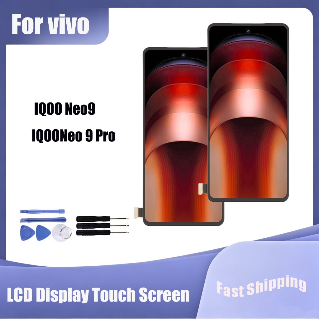 สําหรับ vivo IQOO Neo9 Neo 9 Pro จอแสดงผล LCD Touch Screen Digitizer Assembly Replacement Parts
