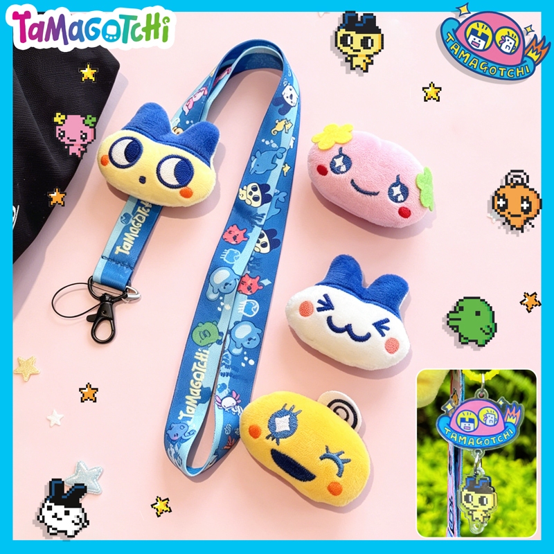 Tamagotchi ตุ๊กตาขนสัตว์จี้แขวนทามาก็อตชิ น่ารัก สายคล้องมือถือ สายคล้องคอ สายคล้องข้อมือ วงกุญแจ พร้อมส่ง