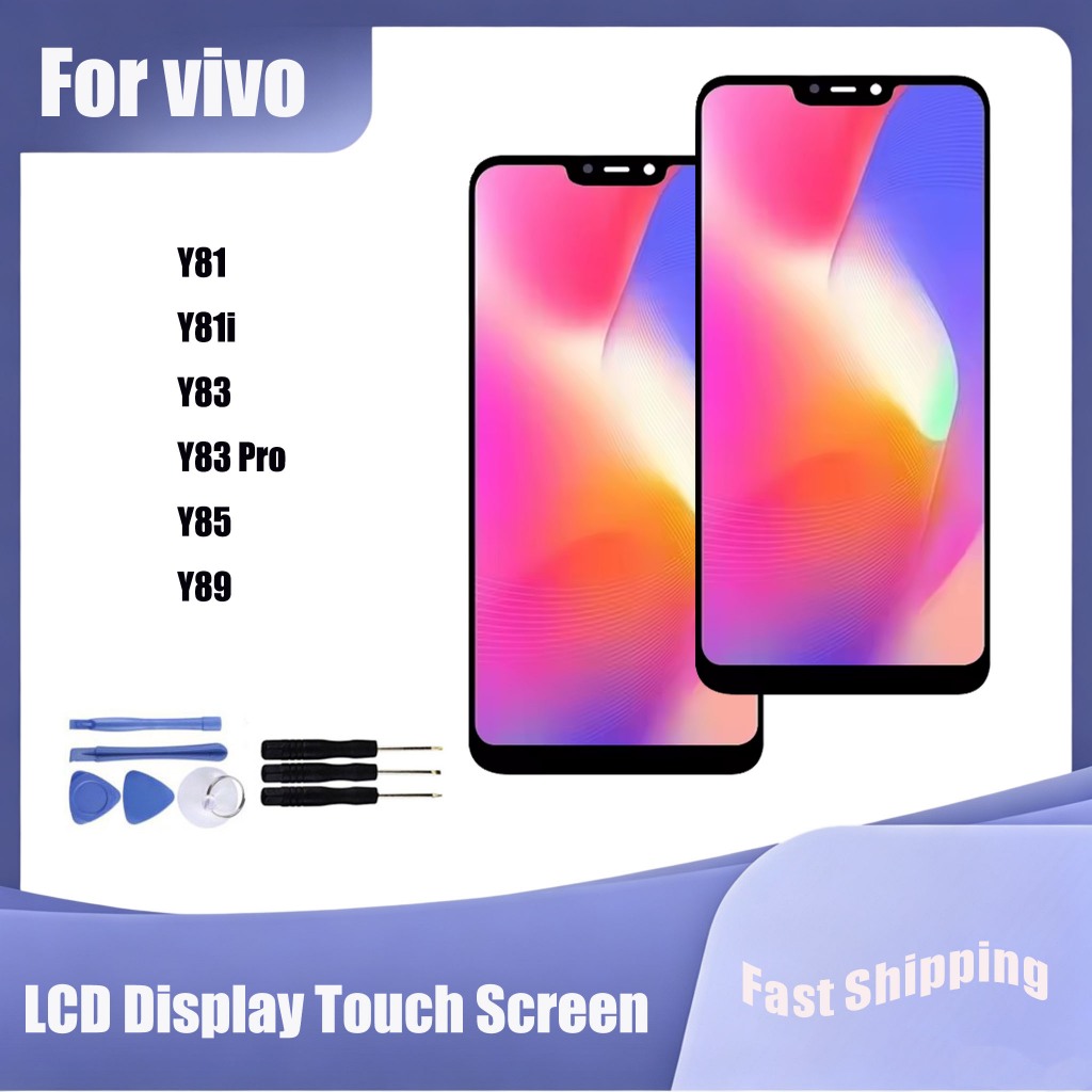 สําหรับ vivo Y81 Y81i Y83 Y83 Pro Y85 Y89 จอแสดงผล LCD Touch Screen Digitizer Assembly Replacement