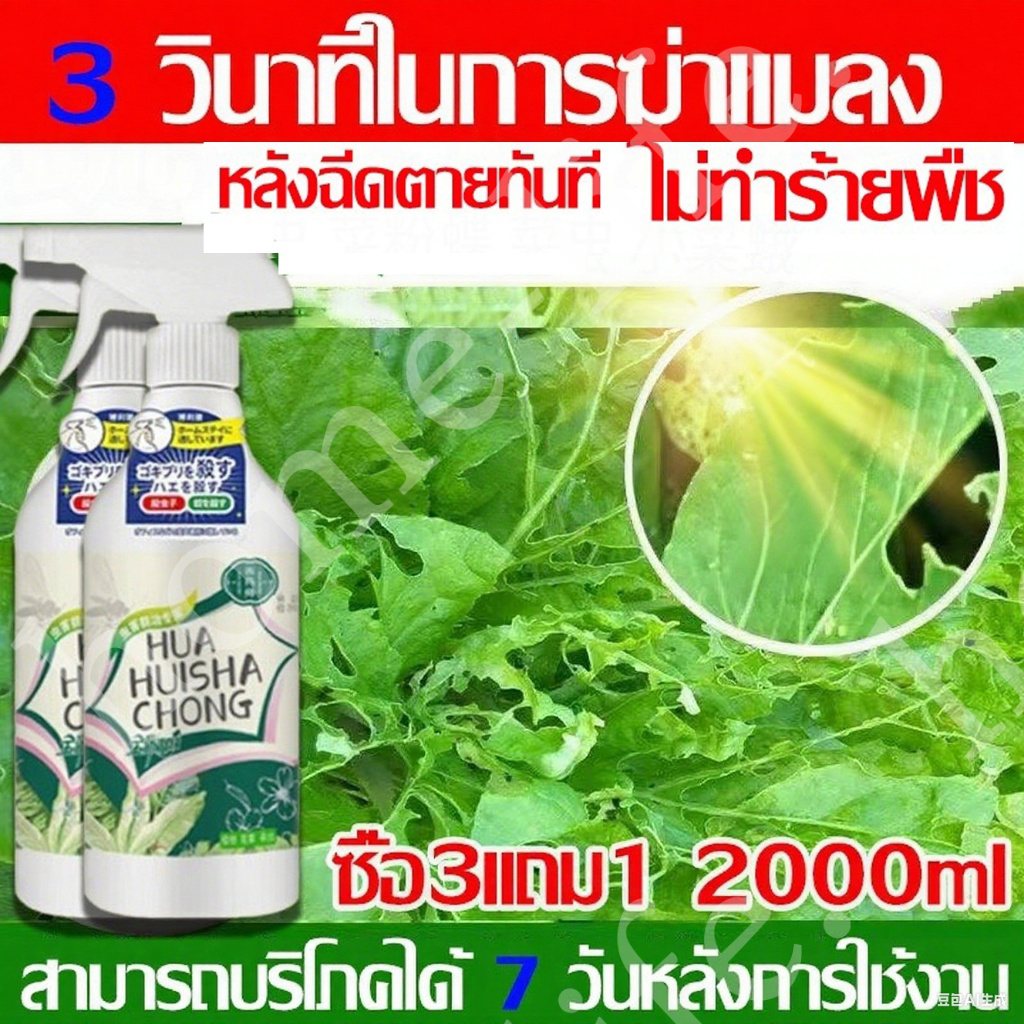 ยาฆ่าแมลงพืช 500มล ฆ่าเพลี้ยได้/หนอนผีเสื้อ/มด/เหาสีชมพู อ่อนโยนไม่เจ็บพืชสเปรย์ง่ายยาฆ่าแมลงเกษตรไม่ไหม้ใบเหมาะสําหรับผักและสวน