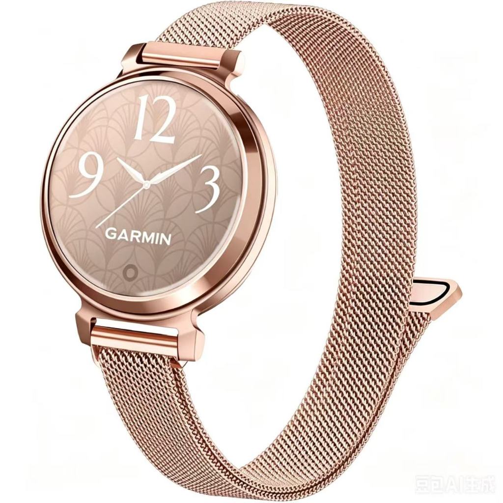 14 มม.สายโลหะใช้งานร่วมกับ Garmin Lily 2 / Lily 2 Active สายนาฬิกา, Quick Release ตาข่ายสแตนเลสเปลี่ยนสายรัดข้อมือสําหรับ Garmin Lily 2 ผู้หญิง